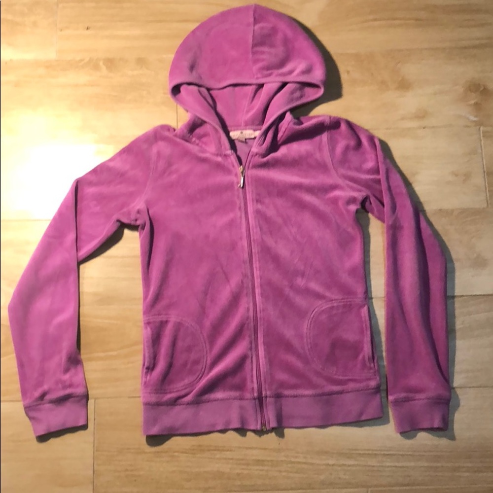 purple juicy couture jack jacket